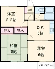 クロスロードの間取り画像