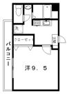 メゾンドレ―ヴナガオの間取り画像