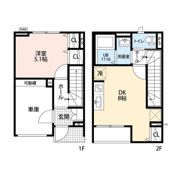 エスポワール三郷B棟の間取り画像