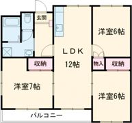 サルヴァトーレ大牟田の間取り画像