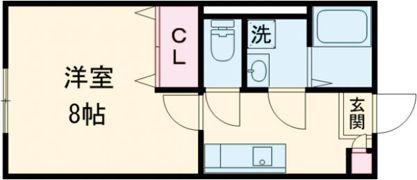 グローリー菊陽の間取り画像