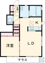 シャーメゾン高田井Aの間取り画像