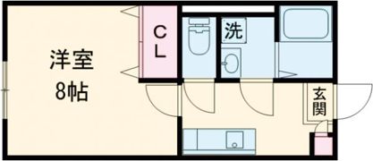 グローリー菊陽の間取り画像