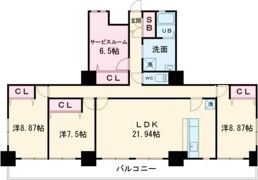 ARDEAの間取り画像