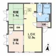 ウエストフレグランスCの間取り画像