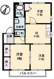 シャーメゾンドリームの間取り画像