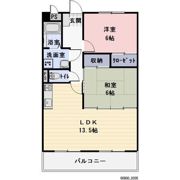 ディアコートの間取り画像