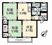 ディアス200 A棟の間取り画像