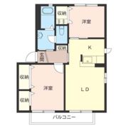 シャルム飯山満Ⅱの間取り画像