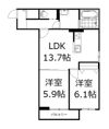 チッタ・デ・雄嶋の間取り画像