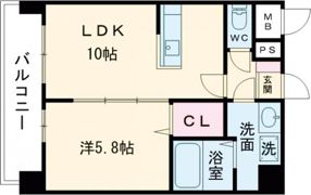 グランフィオーレ高平の間取り画像