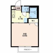 シャンブル若里Ⅱの間取り画像