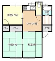 エヌエーアパートの間取り画像