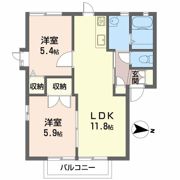 ディアスあこちこの間取り画像