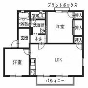 フレグランス藤井の間取り画像