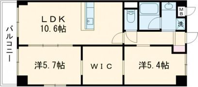 アメニティRの間取り画像