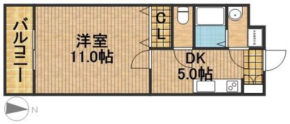 マスカット・Gの間取り画像
