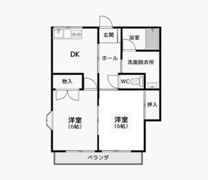 コーポキクⅡの間取り画像