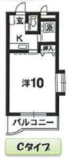 クイーンハイツの間取り画像