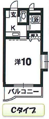 クイーンハイツの間取り画像