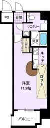 グランドポレストーネ大手町弐番館の間取り画像