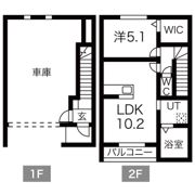 GR今羽の間取り画像