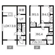Alivio A棟の間取り画像