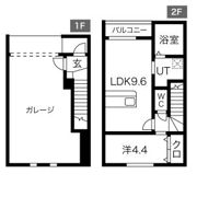 ensoleille(アンソレイユ) K棟の間取り画像
