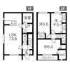 Merveille Ⅱの間取り画像