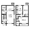 Merveille Ⅱの間取り画像