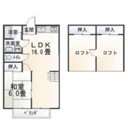 コーポラスノベルティC棟の間取り画像