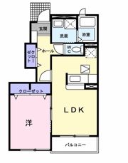 むくのき荘の間取り画像