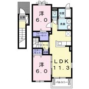 ボルドー 4の間取り画像