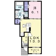 MinicoⅡの間取り画像