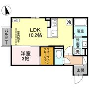 HORIZONの間取り画像