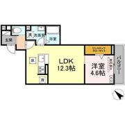 サンパティーク三方原の間取り画像