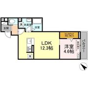 サンパティーク三方原の間取り画像