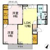 セジュール二見 Aの間取り画像