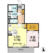タウンコートⅠの間取り画像