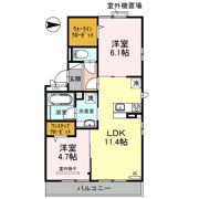 アヴィスエールの間取り画像