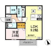 D-ROOM Misonouの間取り画像