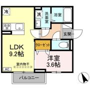 D-ROOM Misonouの間取り画像