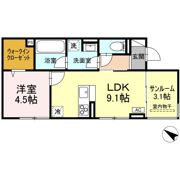 ボン･メゾン東福山の間取り画像