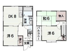 エーデルハイム新湯野の間取り画像