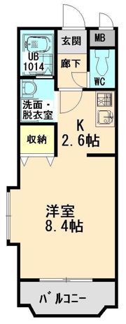 エクセレンスときわA棟の間取り画像