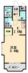 エクセレンスときわA棟の間取り画像
