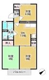 ヴァンベールMⅡの間取り画像