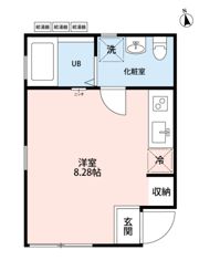 フラワームーンの間取り画像