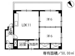 大上ビルⅡの間取り画像