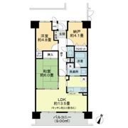 ライオンズマンション立町の間取り画像